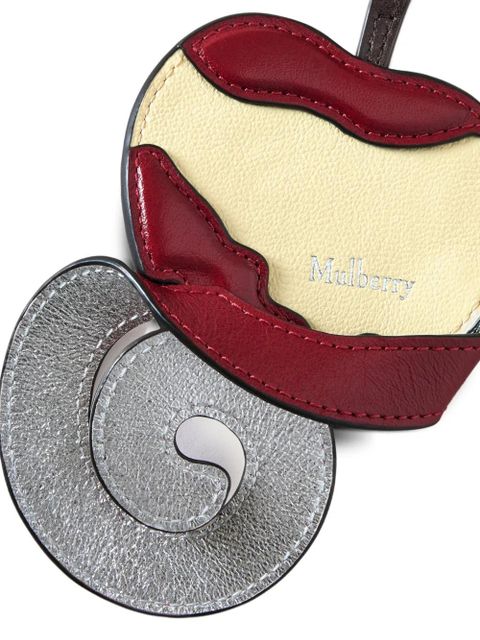 Mulberry Peeling Fruit apple-charm keyring - Neutrals - zdjęcie produktu nr 2