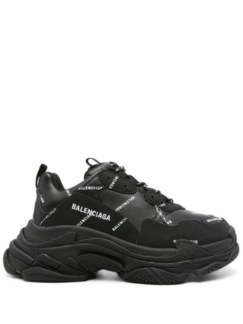 Balenciaga Triple S low-top sneakers - Black - zdjęcie produktu nr 1