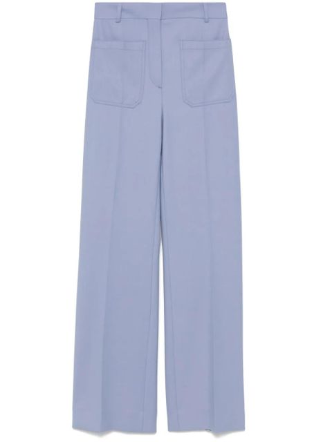 Victoria Beckham Alina trousers - Blue - zdjęcie produktu nr 1