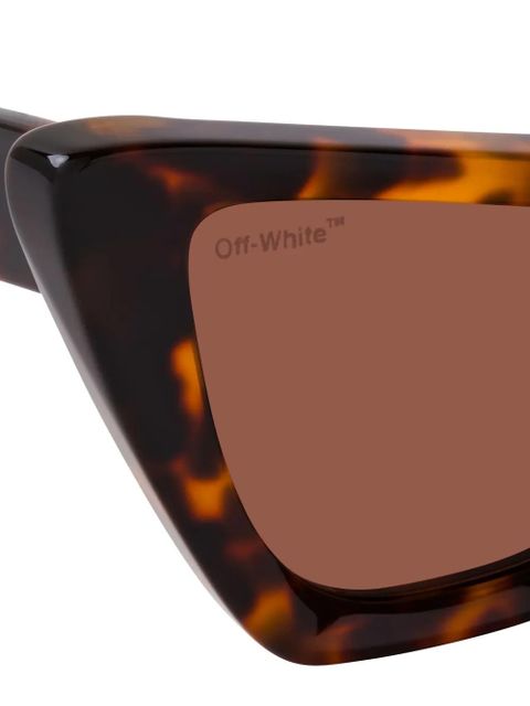 Off-White Edvard cat-eye sunglasses - Brown