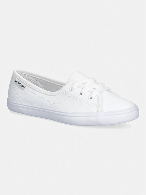 Lacoste Median LTH Sneakers tenisówki damskie skórzane - zdjęcie produktu nr 2