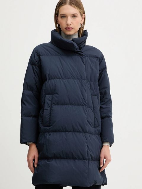 Weekend Max Mara kurtka puchowa TENUTA kolor granatowy przejściowa 2525496032600