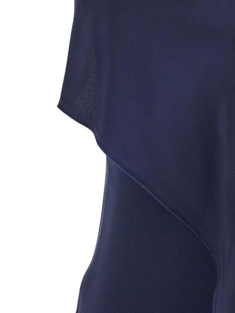 Victoria Beckham draped dress - Blue