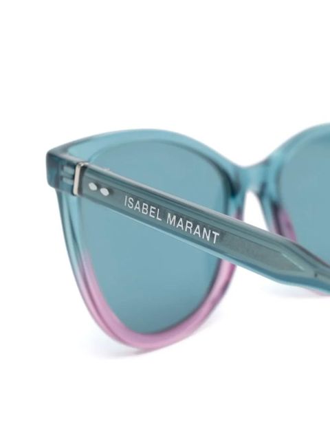 Isabel Marant Eyewear IM0078S Butterfly Sunglasses - Blue - zdjęcie produktu nr 2