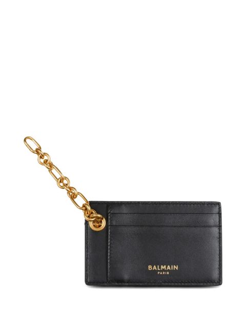 Balmain monogram jacquard card holder - Black - zdjęcie produktu nr 2