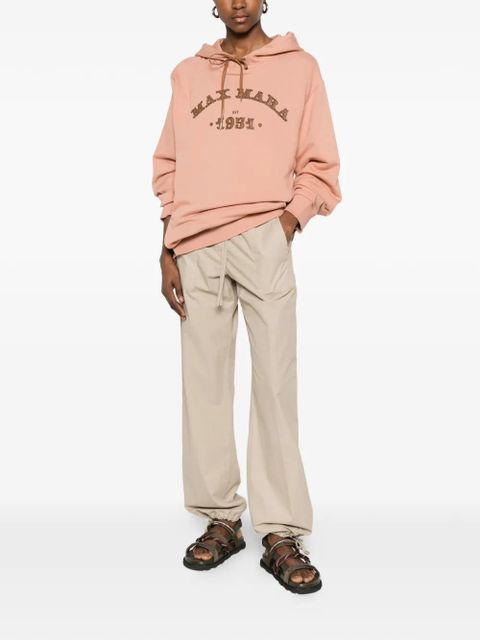 Max Mara logo hoodie - Pink - zdjęcie produktu nr 2