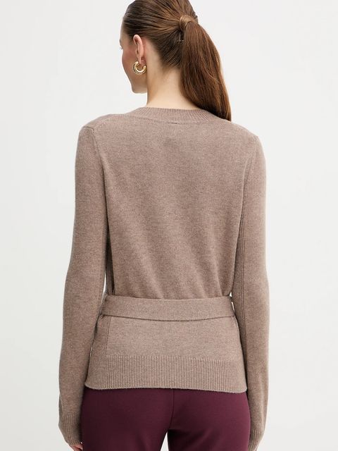 Marciano by Guess sweter z dodatkiem wełny AFRAH damski kolor brązowy lekki 5BGR23 5893Z - zdjęcie produktu nr 2