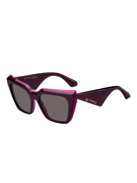 ETRO Tailoring sunglasses - Red