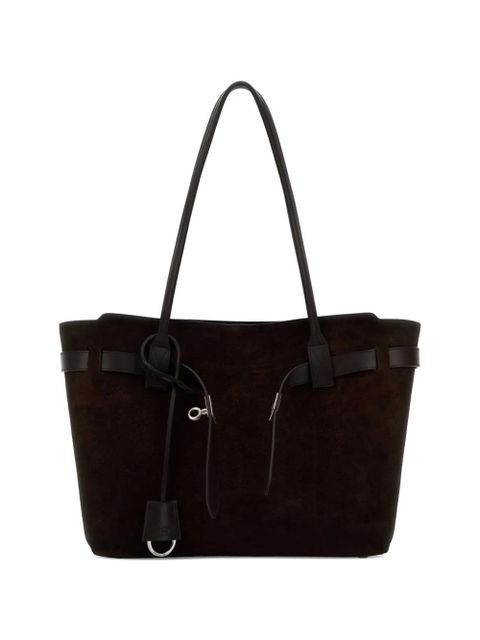 Balenciaga medium Bel Air suede shoulder bag - Brown - zdjęcie produktu nr 1