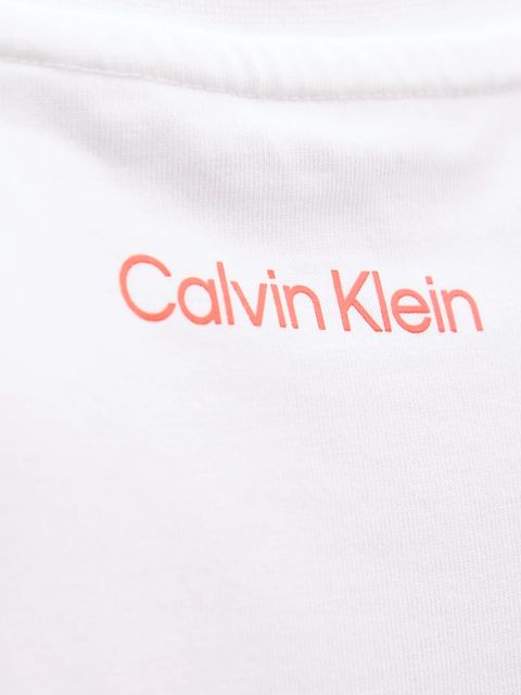 Calvin Klein Jeans t-shirt bawełniany damski kolor biały LV047D209G