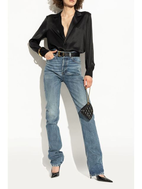 Saint Laurent 90mm Norma pumps - Black - zdjęcie produktu nr 2