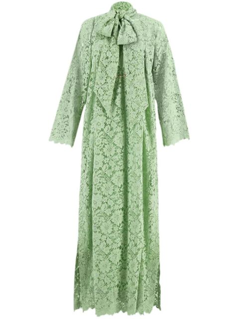 Gucci guipure-lace dress - Green - zdjęcie produktu nr 1