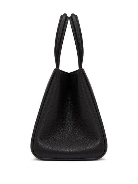 Valentino Garavani small Alltime leather tote bag - Black