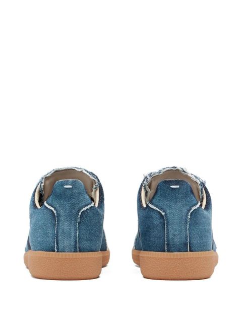 Maison Margiela Ripped Replica lace-up sneakers - Blue - zdjęcie produktu nr 2