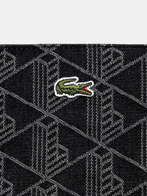 Lacoste torebka bawełniana kolor czarny NU4994PB