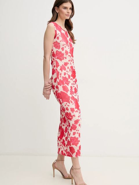 Marc Aurel sukienka kolor czerwony maxi dopasowana 6533-7021-73832 - zdjęcie produktu nr 2