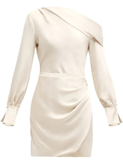 Simkhai asymmetric dress - Neutrals - zdjęcie produktu nr 1