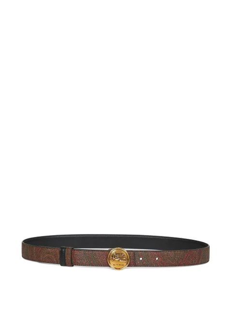 ETRO Pegaso-buckle belt - Black