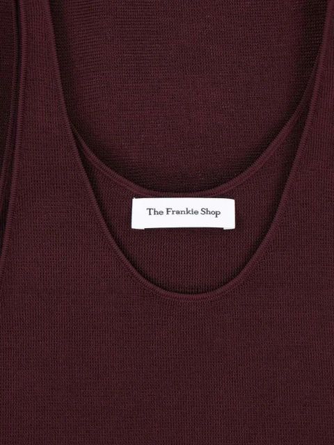 The Frankie Shop Rivo knit tank top - Red