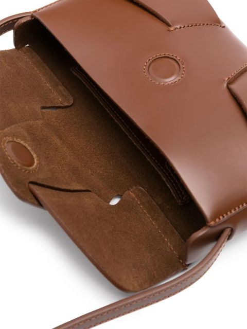 Hereu Mabra leather mini bag - Brown