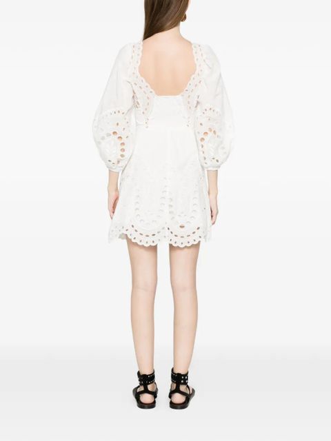 Charo Ruiz Ibiza Esmare lace mini dress - White