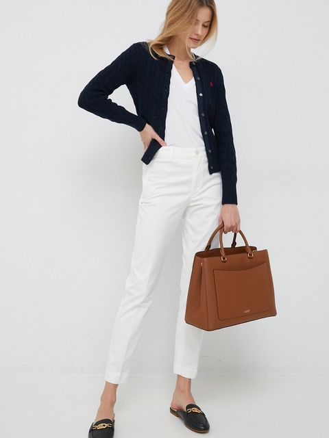 Lauren Ralph Lauren torebka skórzana