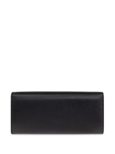 Tod's engraved-logo leather wallet - Black - zdjęcie produktu nr 2