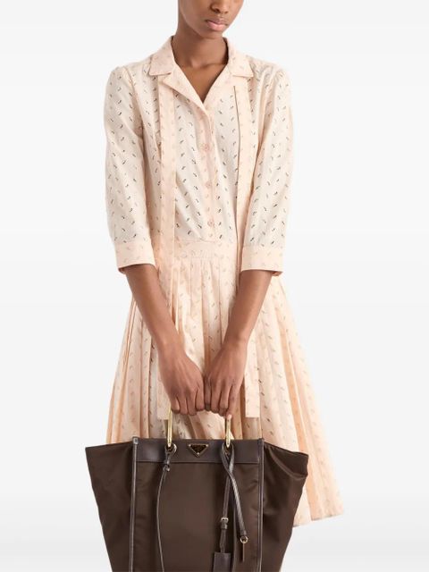 Prada cotton midi dress - Pink