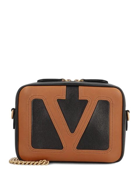 Valentino Garavani Viva Superstar leather crossbody bag - Black - zdjęcie produktu nr 1