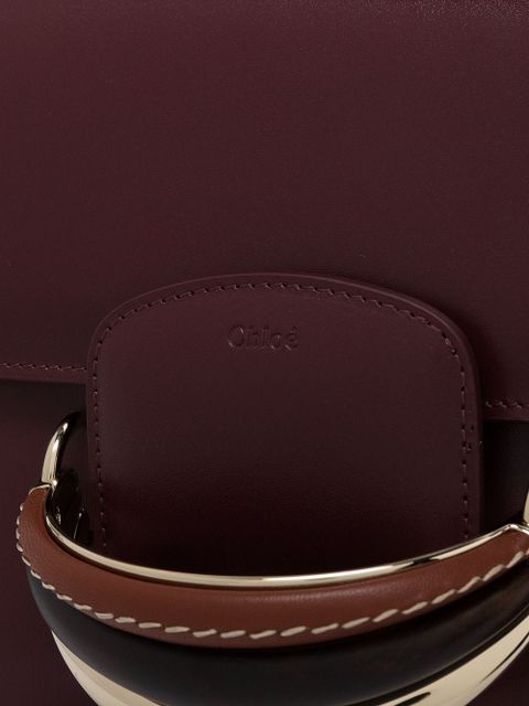 Chloé Kattie leather crossbody bag - Red