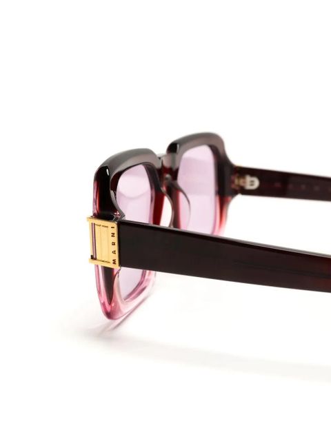 Marni Eyewear Zamalek square-frame sunglasses - Purple