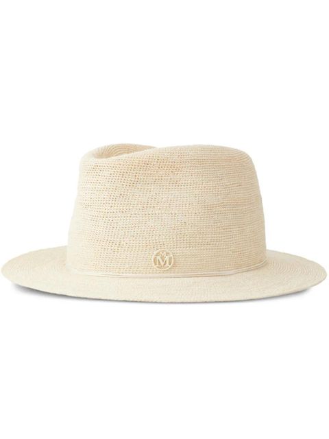 Maison Michel Andre fedora hat - Neutrals - zdjęcie produktu nr 1