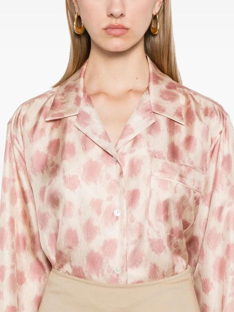 Marni animal-print shirt - Pink - zdjęcie produktu nr 2