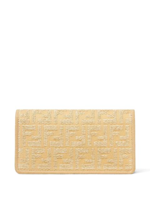 FENDI FF motif clutch bag - Neutrals - zdjęcie produktu nr 2