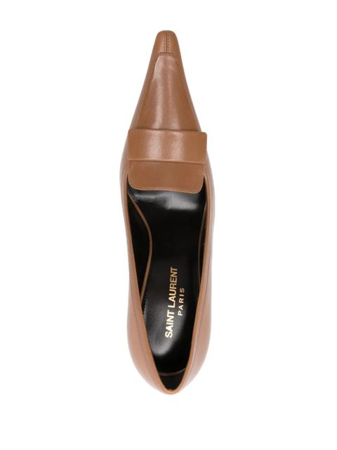 Saint Laurent 110mm D'Orsay pumps - Brown