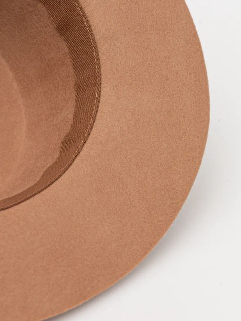 Guess kapelusz wełniany kolor brązowy wełniany AW5180 WOL03