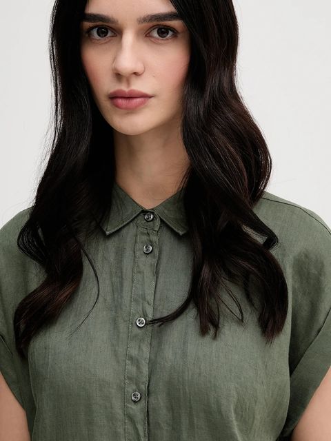 United Colors of Benetton koszula lniana