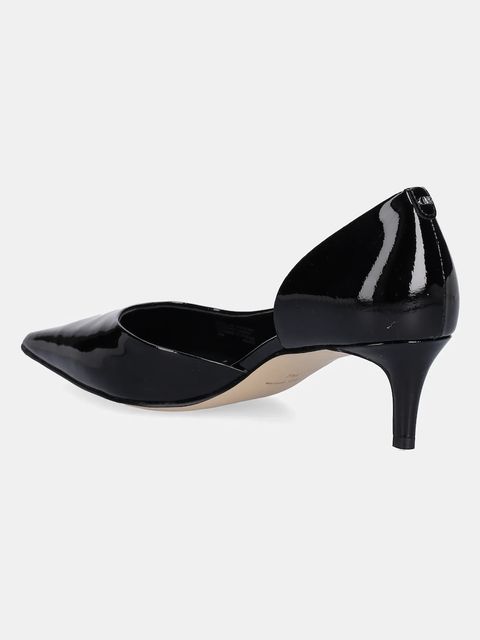 MICHAEL Michael Kors szpilki skórzane Elyse kolor czarny 40F5EYMP1A.001 - zdjęcie produktu nr 2