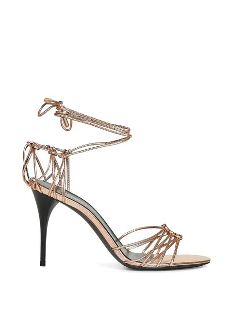 Saint Laurent Babylone strappy sandals - Pink - zdjęcie produktu nr 1