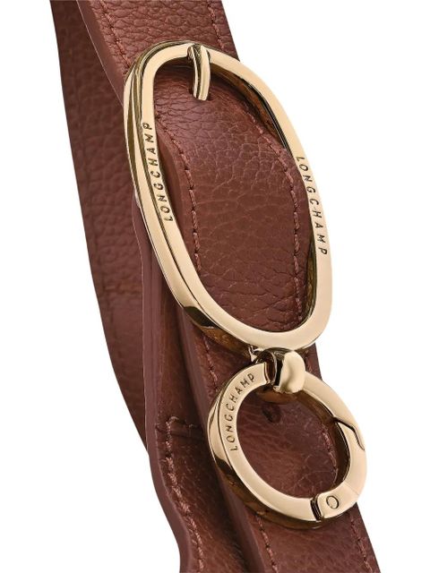 Longchamp Le Foulonné XL grained-leather tote bag - Brown