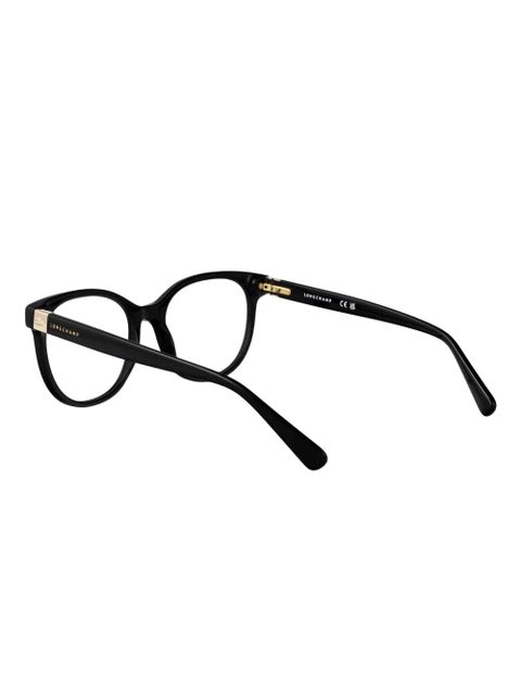 Longchamp round-frame glasses - Black