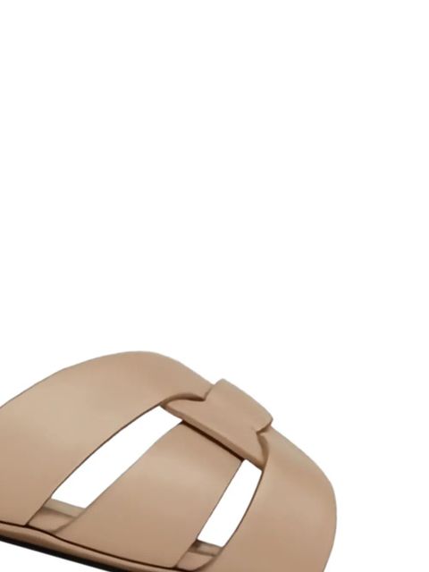 Saint Laurent knotted strap sandals - Neutrals - zdjęcie produktu nr 2