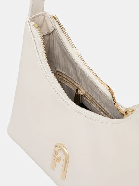 Furla torebka skórzana kolor biały WB00863.AX0733.PNN00