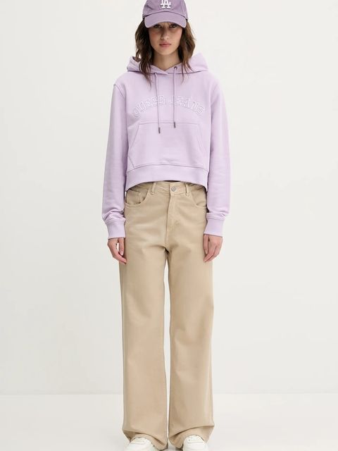 Guess Jeans bluza bawełniana - zdjęcie produktu nr 2