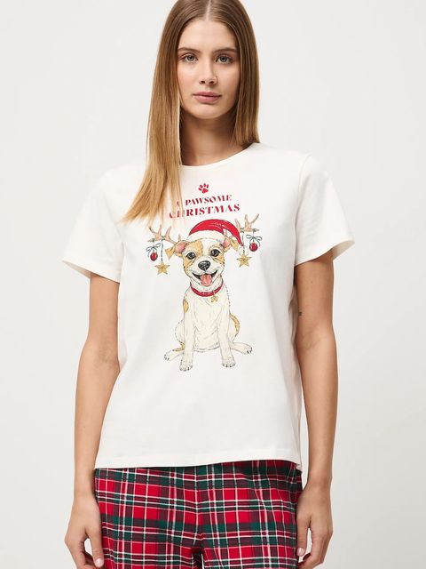 Medicine piżama bawełniana kolor multicolor bawełniana - zdjęcie produktu nr 2