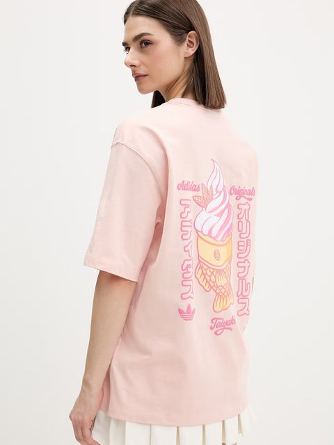 adidas Originals t-shirt damski bawełniany Taiyaki - zdjęcie produktu nr 2
