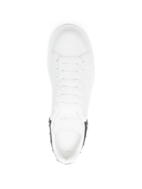Alexander McQueen eyelet-details lace-up sneakers - White - zdjęcie produktu nr 2