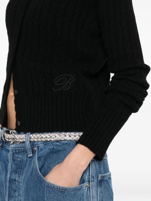 Blumarine buttoned cardigan - Black