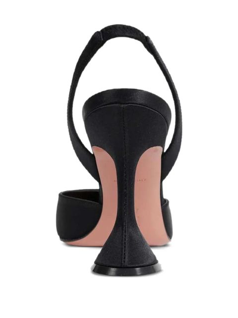 Amina Muaddi Holli slingback pumps - Black - zdjęcie produktu nr 2