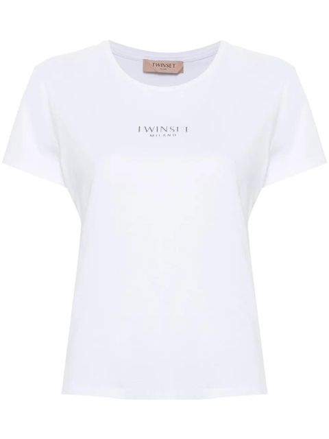 TWINSET logo-print T-shirt - White - zdjęcie produktu nr 1